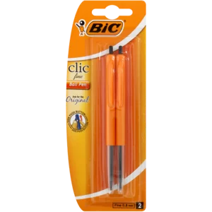 BIC Clic Fine Ball Pen Black BIC Clic Fine Ball Pen Black