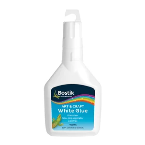 Bostik White Art & Craft Glue 100ml Bostik White Art & Craft Glue 100ml