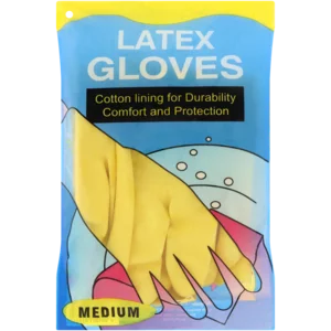 Yellow Latex Gloves Medium Yellow Latex Gloves Medium