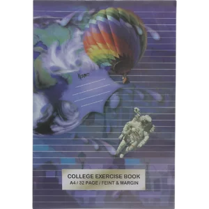 A4 College Exercise Book Feint and Margin 32 Page A4 College Exercise Book Feint and Margin 32 Page