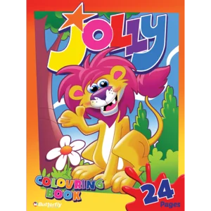 Butterfly Jolly Colouring Book 24pg