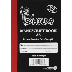 A5 Feint & Margin Manuscript Hardcover Book 192 Page A5 Feint & Margin Manuscript Hardcover Book 192 Page