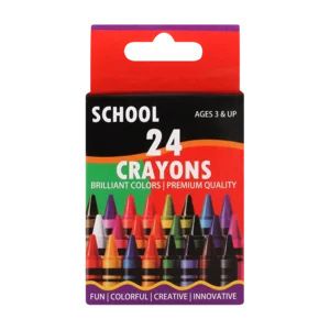 Wax Colour Crayon Set 24 Piece Wax Colour Crayon Set 24 Piece
