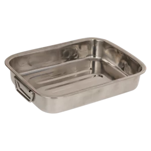 Stainless Steel Rectangular Roasting Tray 22cm