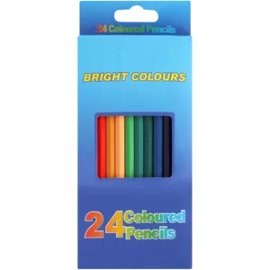 Multicoloured Long Colouring Pencil Set 24 Pack Multicoloured Long Colouring Pencil Set 24 Pack