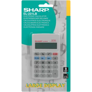 Sharp EL-231LB Electronic Calculator Sharp EL-231LB Electronic Calculator