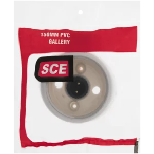 SCE White PVC Gallery 150mm