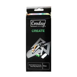Croxley Mathematical Instruments Set 10 Piece