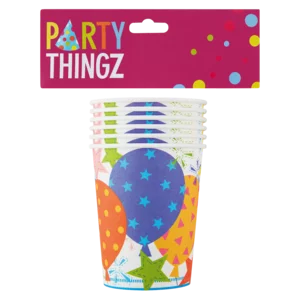 Party Thingz Party Cups 6 Pack