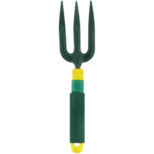 Mr Gardener Hand Fork With 3 Tines Green Mr Gardener Hand Fork With 3 Tines Green