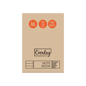 Croxley Soft A6 Note Book 72 Pages Croxley Soft A6 Note Book 72 Pages