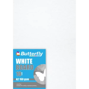 Butterfly A4 Pastel White Board 10 Pack Butterfly A4 Pastel White Board 10 Pack