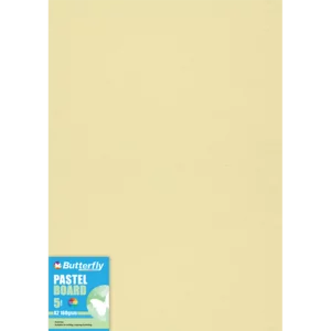 Butterfly A2 Pastel Buff Board 5 Pack