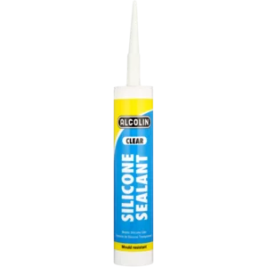 Alcolin Clear Silicone Sealant 300ml
