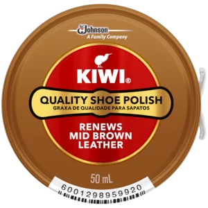 Kiwi Renew Mid Brown Leather Shoe Polish 50ml