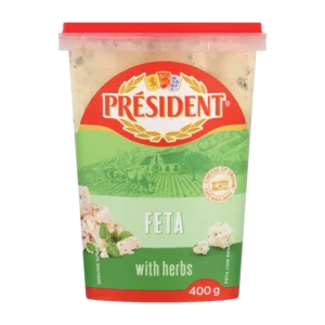 Président Feta Cheese With Herbs 400g