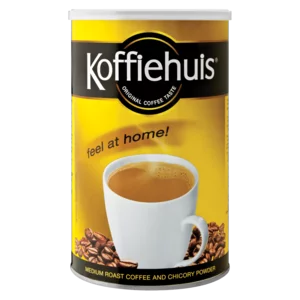 Koffiehuis Medium Roast Coffee & Chicory Powder Can 750g Koffiehuis Medium Roast Coffee & Chicory Powder Can 750g