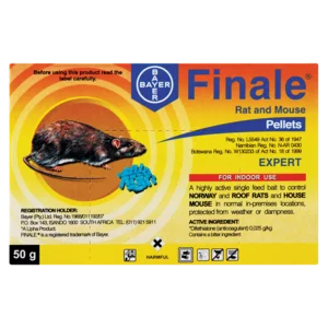 Bayer Finale Rat & Mouse Poison Pellets 50g Bayer Finale Rat & Mouse Poison Pellets 50g
