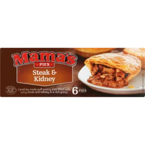 Mama's Pies Frozen Steak & Kidney Pies 6 Pack Mama's Pies Frozen Steak & Kidney Pies 6 Pack