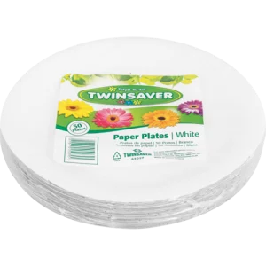 Twinsaver Paper Plates 50 Pack