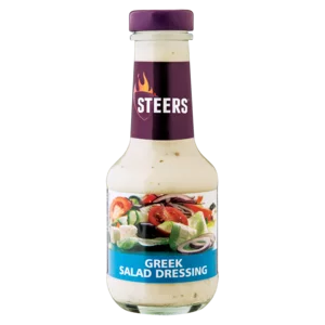 Steers Greek Salad Dressing 375ml Steers Greek Salad Dressing 375ml