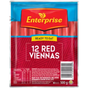 Enterprise Ready To Eat Red Viennas 12 Pack