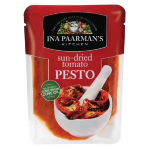 Ina Paarman's Pesto Flavoured Sauce Pouch 125g Ina Paarman's Pesto Flavoured Sauce Pouch 125g