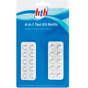 HTH 4 In 1 Test Kit Refill Tablets 20 Pack
