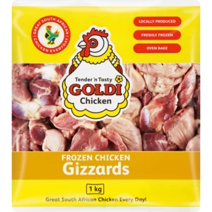 Goldi Chicken Frozen Chicken Gizzards 1kg