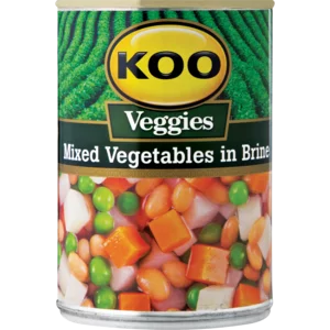 Koo Mixed Vegetables In Brine 410g Koo Mixed Vegetables In Brine 410g