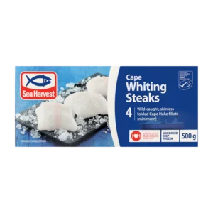 Sea Harvest Frozen Cape Whiting Steaks 500g