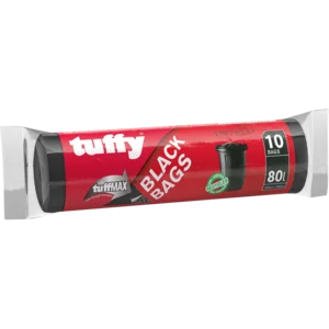 Tuffy Refuse Black Bags 10 Pack Tuffy Refuse Black Bags 10 Pack