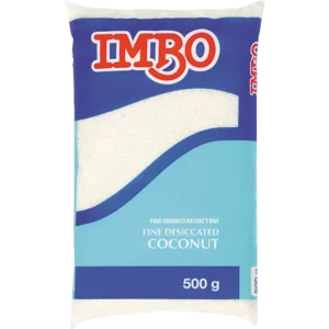 Imbo Fine Desiccated Coconut 500g Imbo Fine Desiccated Coconut 500g