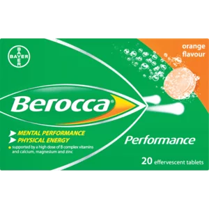Berocca Orange Effervescent Tablets 20 Pack Berocca Orange Effervescent Tablets 20 Pack