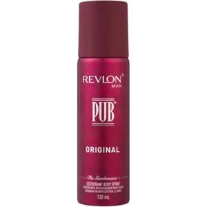 Revlon Man Pub Deodorant Body Spray 120ml Revlon Man Pub Deodorant Body Spray 120ml