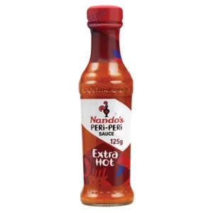 Nando's Extra Hot Peri-Peri Sauce 125ml Nando's Extra Hot Peri-Peri Sauce 125ml