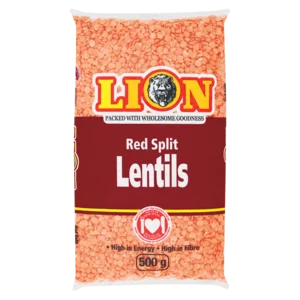 Lion Red Split Lentils 500g Lion Red Split Lentils 500g