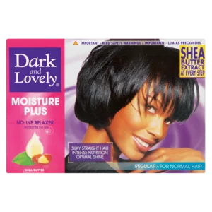Dark and Lovely Moisture Plus Regular No Lye Relaxer With Shea Butter For Normal Hair Dark and Lovely Moisture Plus Regular No Lye Relaxer With Shea Butter For Normal Hair