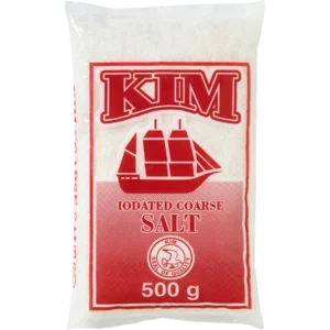 Kim Isodated Coarse Salt 500g