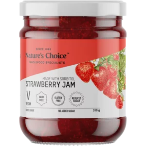 Nature's Choice Vegan Strawberry Jam 310g Nature's Choice Vegan Strawberry Jam 310g