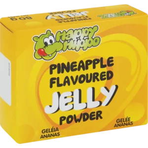Happy Hippo Pineapple Flavoured Jelly Powder 80g Happy Hippo Pineapple Flavoured Jelly Powder 80g