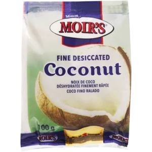 Moir's Fine Grade Desiccated Coconut 100g Moir's Fine Grade Desiccated Coconut 100g