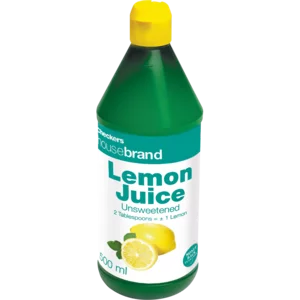 Checkers Housebrand Lemon Juice 500ml Checkers Housebrand Lemon Juice 500ml