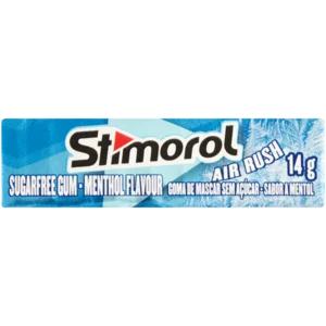 Stimorol Air Rush Sugar Free Gum Menthol 10 Pack