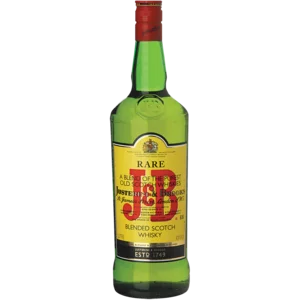 J&B Rare Blended Scotch Whisky Bottle 1L J&B Rare Blended Scotch Whisky Bottle 1L