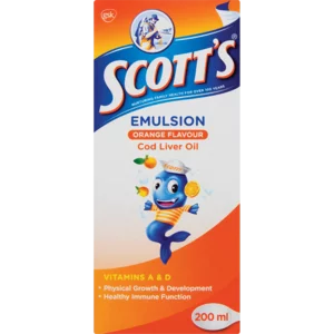 Scott's Emulsion Orange Cod Liver Oil 200ml