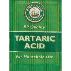 Robertsons Tartaric Acid Envelope 12g