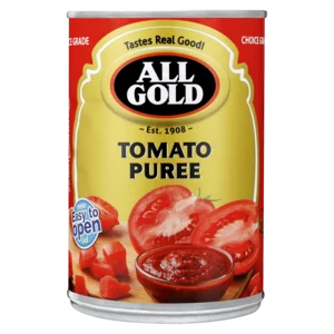 All Gold Tomato Puree Can 410g All Gold Tomato Puree Can 410g