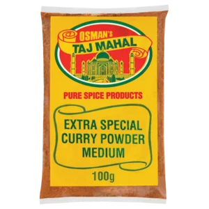 Osman's Taj Mahal Extra Special Medium Curry Powder 100g Osman's Taj Mahal Extra Special Medium Curry Powder 100g