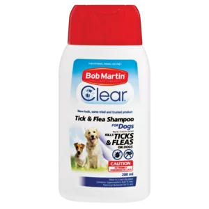 Bob Martin Tick & Flea Shampoo For Dogs 200ml